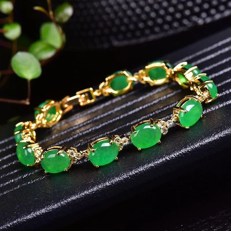 Beading - Tự Nhiên Xanh Ngọc Mã Não