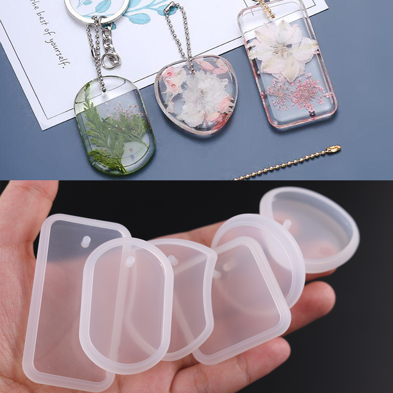 Silicone Epoxy Resin Molds Set - 1 Máy Tính Tự Làm Móc