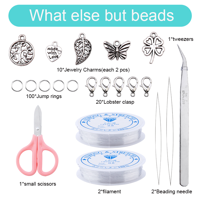 20000 Bộ Trang Sức Làm Bộ Hạt  - đánh giá và giá Glass Seed Beads 2Mm Jewelry Making