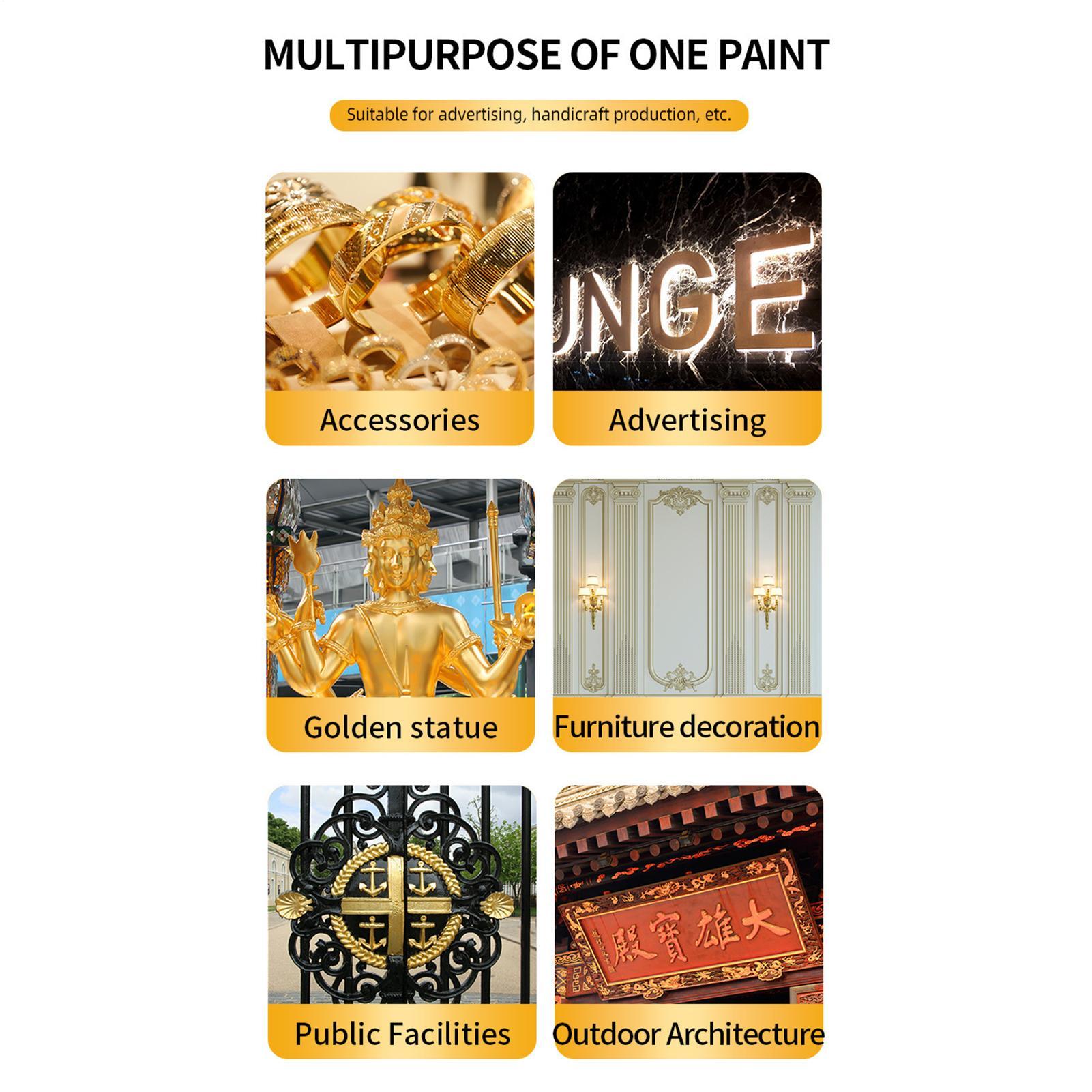 Liquid Gilding Gold Paint 300g - đánh giá và giá Painting Supplies