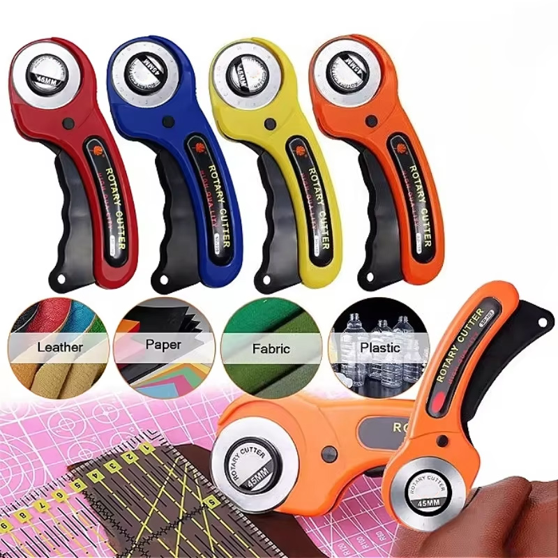 45MM Roller Wheel Knife Cloth  - đánh giá và giá Rotary Cutter For Fabric 45Mm