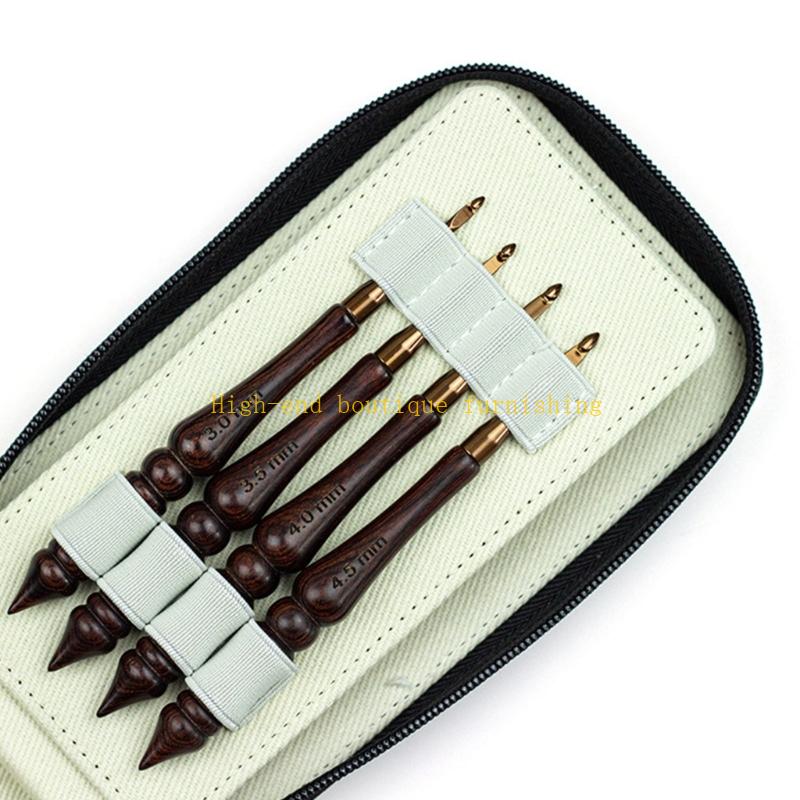L9NB 8 Cái Tay cầm bằng gỗ tiệ - đánh giá và giá Wooden Crochet Hooks Ergonomic Handle