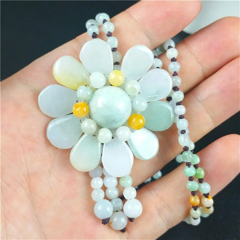 Chứng Nhận Ngọc Miến Điện Hoa  - đánh giá và giá Beading