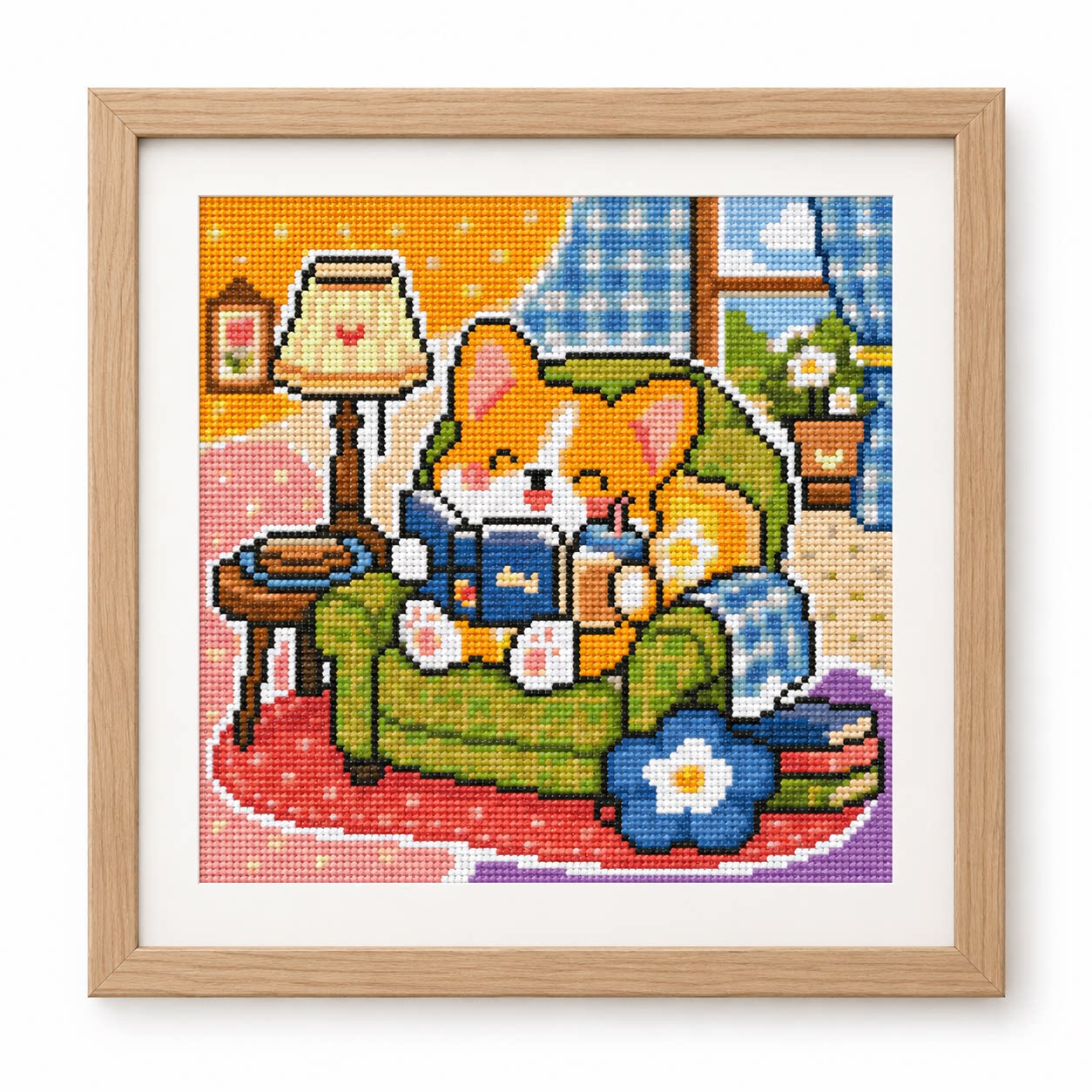 [Full stitch] [CC6338-Little C - đánh giá và giá Cross Stitch Stamped Kits Beginners