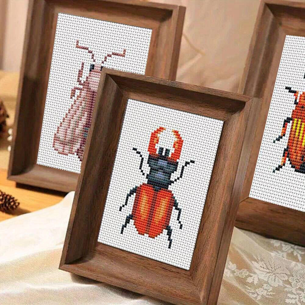 8Pcs Insect Cross Stitch Embro - đánh giá và giá Cotton Embroidery Thread Skeins