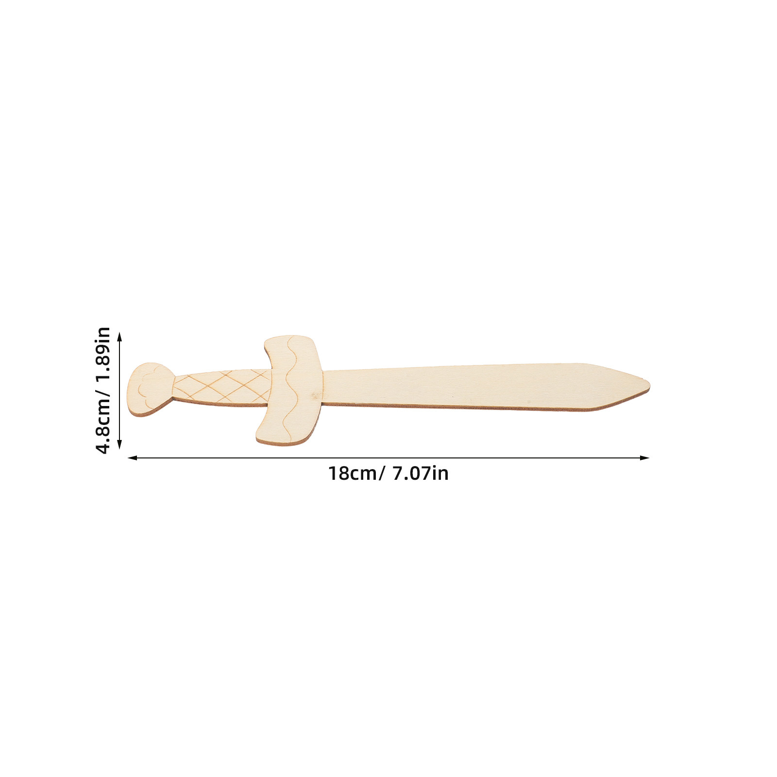 20Pcs Wooden Swords to Decorat - đánh giá và giá Painting Supplies