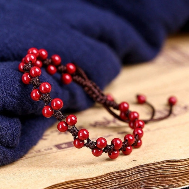 Customized Natural Red Cinnaba - đánh giá và giá Beading