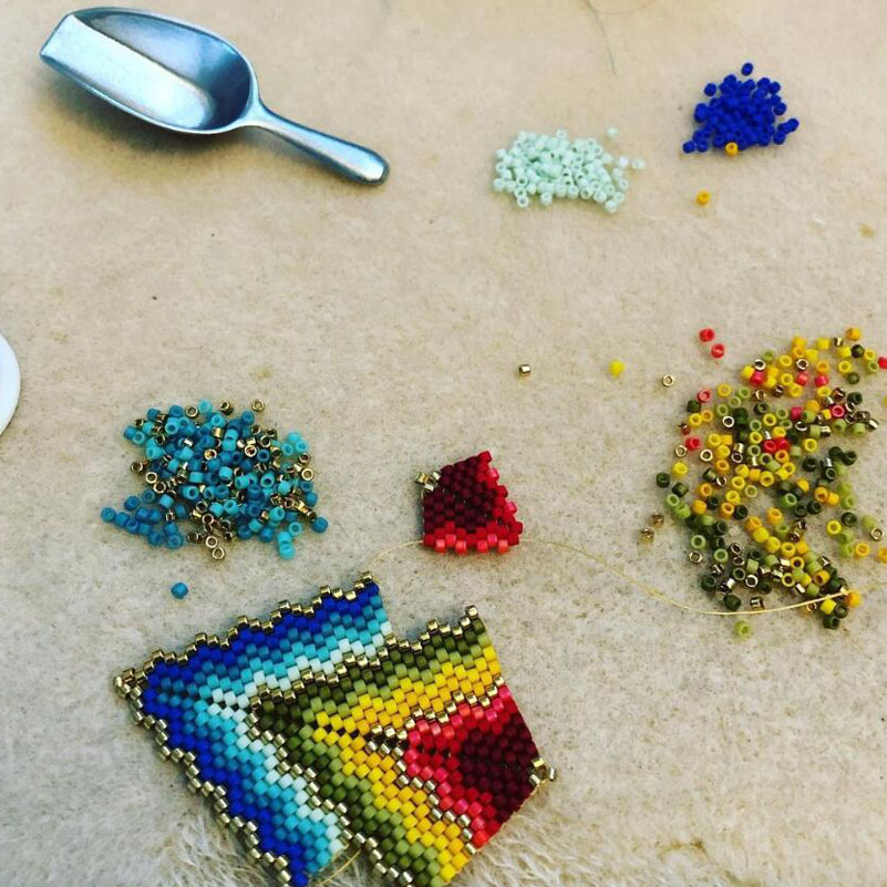 Nhật Bản Miyuki Delica Hạt Kim - đánh giá và giá Glass Seed Beads 2Mm Jewelry Making