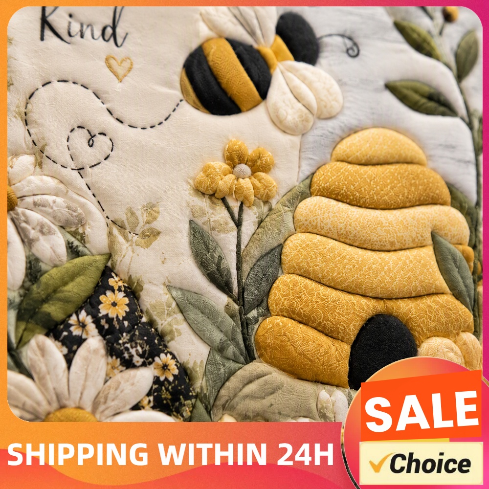 Bee Themed DIY Fabric Art Kit  - đánh giá và giá Sewing