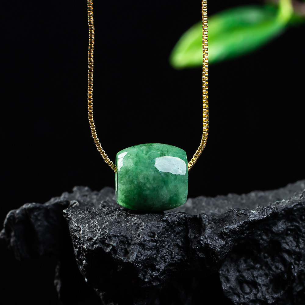 Natural Real Jade Bead Pendant - đánh giá và giá Beading