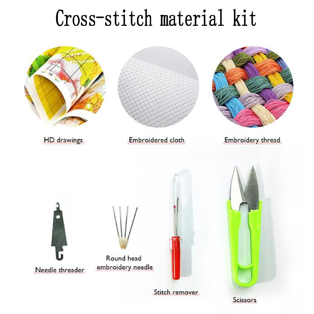Cross Stitch Embroidery Forest - đánh giá và giá Cotton Embroidery Thread Skeins