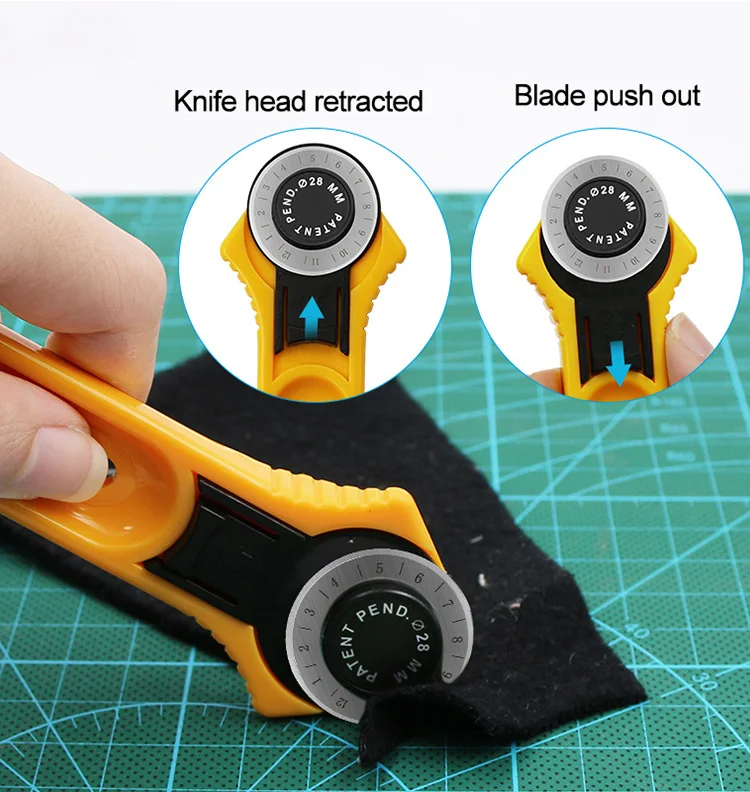 28/45mm Rotary Cutter Blades S - đánh giá và giá Rotary Cutter For Fabric 45Mm