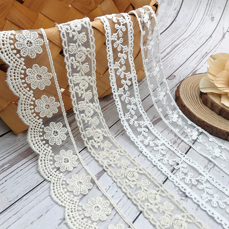 3 Thước/Nhiều Thêu Trắng Be Re - đánh giá và giá Cotton Embroidery Thread Skeins
