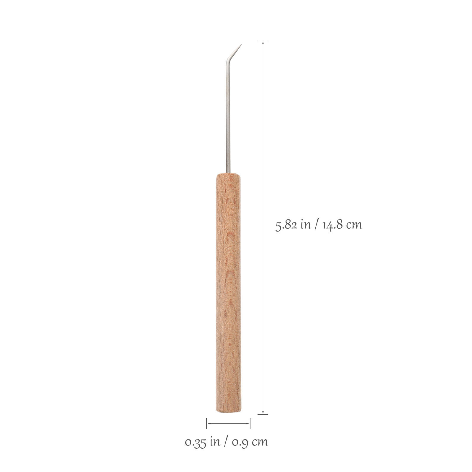 1Pcs Ergonomic Wood Handle Cro - đánh giá và giá Wooden Crochet Hooks Ergonomic Handle