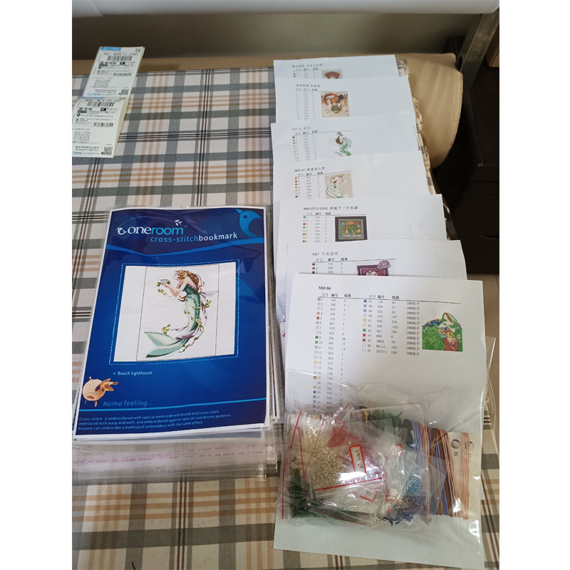 Cross Stitch Kits Cross-Stitch - đánh giá và giá Cotton Embroidery Thread Skeins